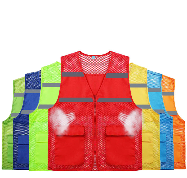 Reflective Mesh Volunteer Vest