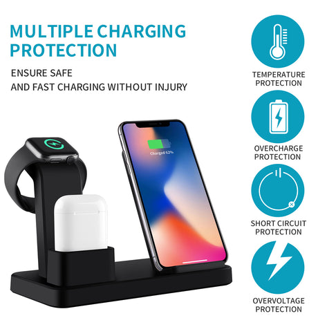 3 In 1 Wireless Charger Station