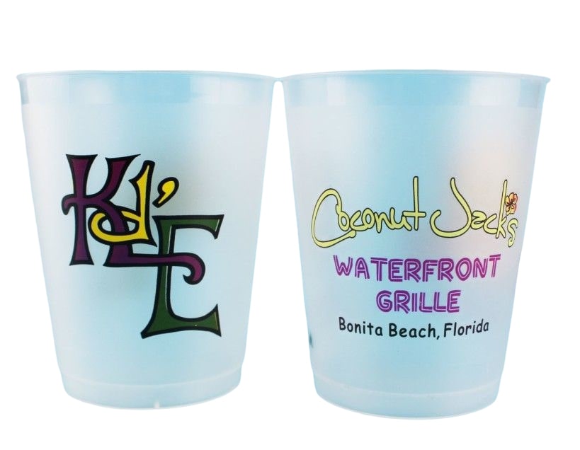 16oz Frosted Plastic Party Cup