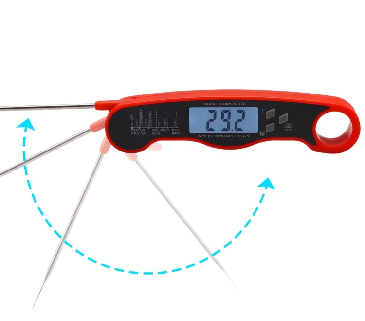 Waterproof Foldable Bbq Thermometer