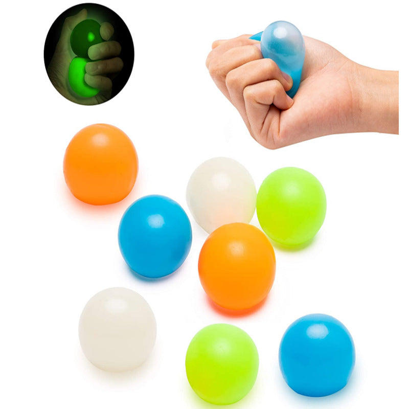 Glow In The Dark Sticky Stress Ball