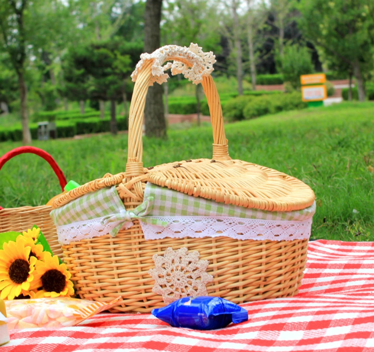 Wicker Basket - L