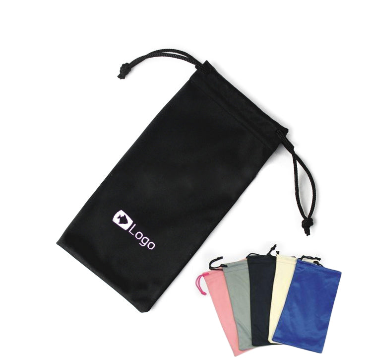 Microfiber Sunglasses Drawstring Bag