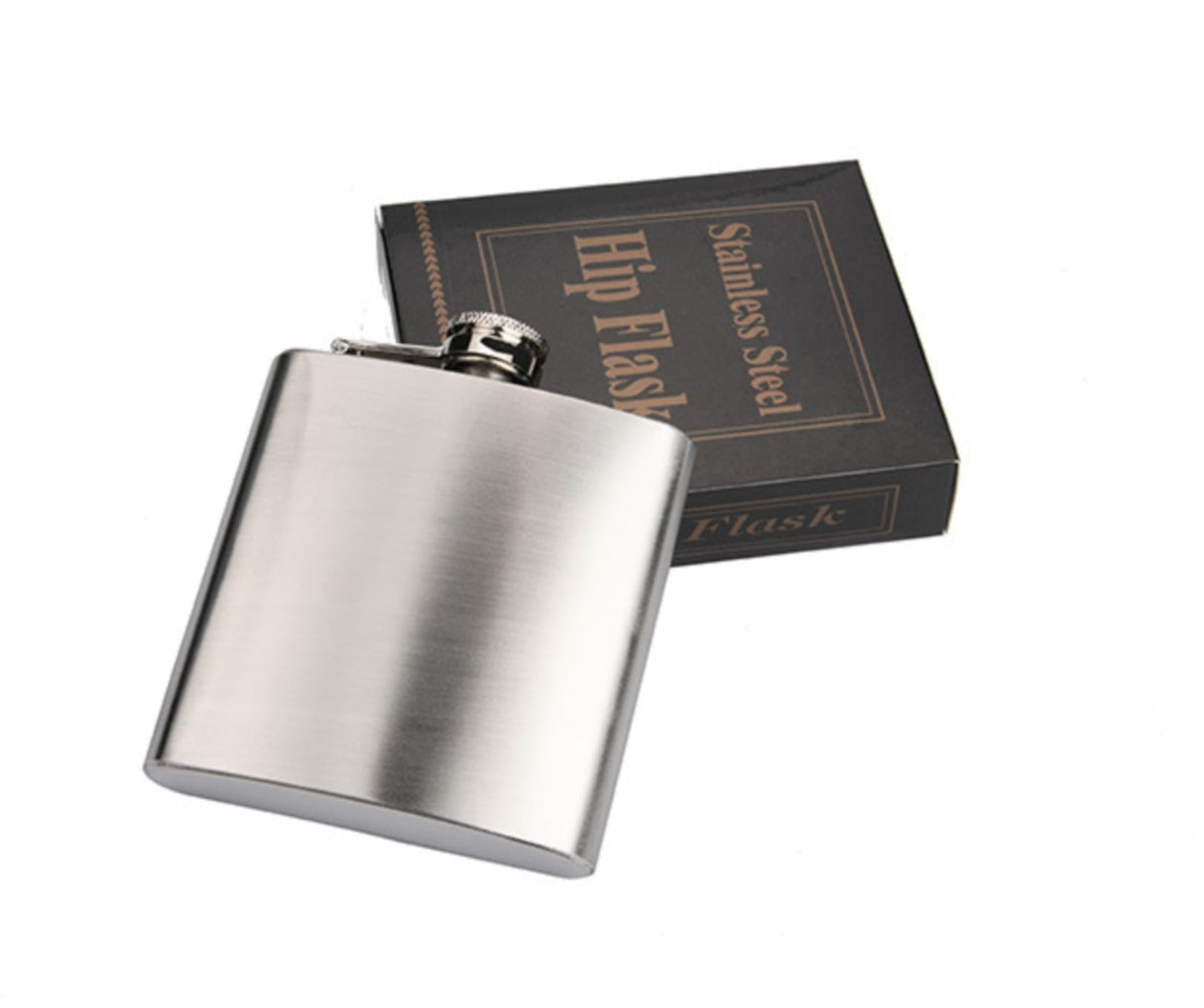 6 Oz Stainless Steel Flask