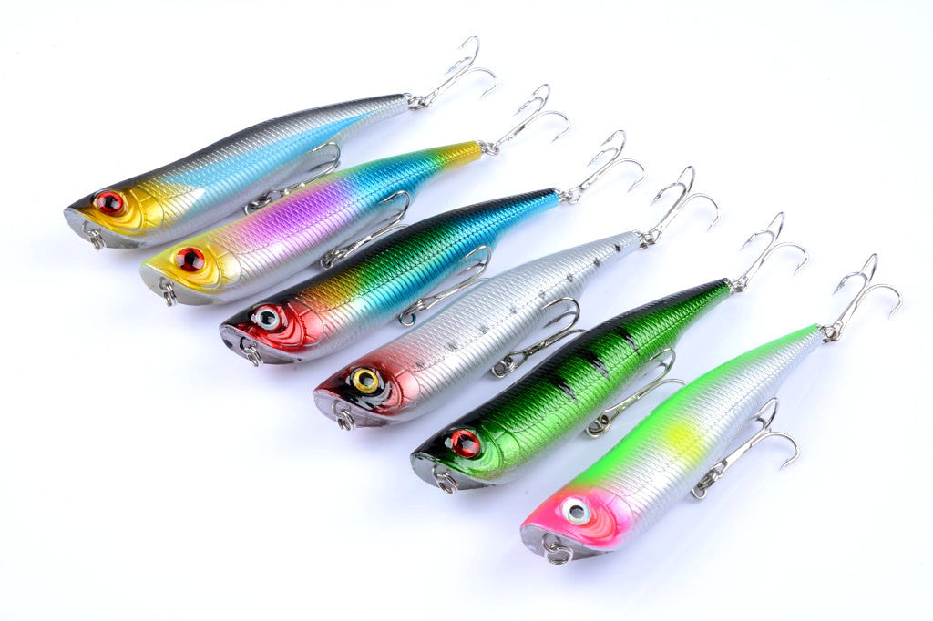 Plastic Fishing Lure With Hook - 10.5 Cm Long