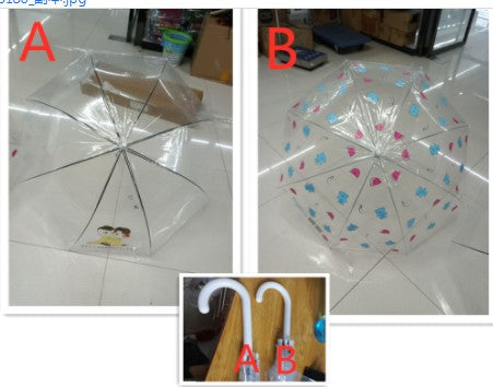 Wide Season Transparent Umbrella