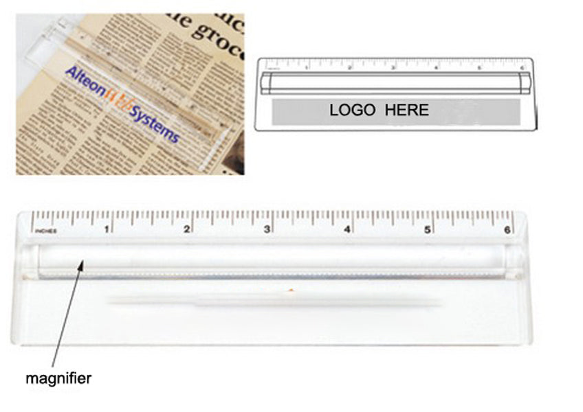 Ruler With Magnifier