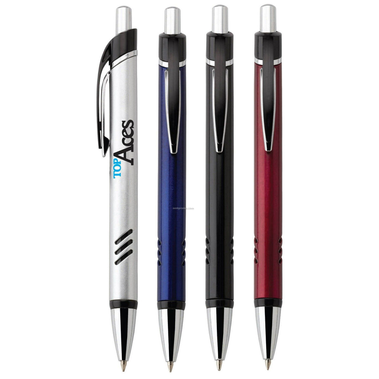 High Quality Click Plastic Ball Pen