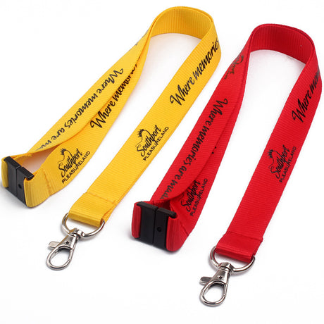 Polyester Lanyard With Safety Breakaway