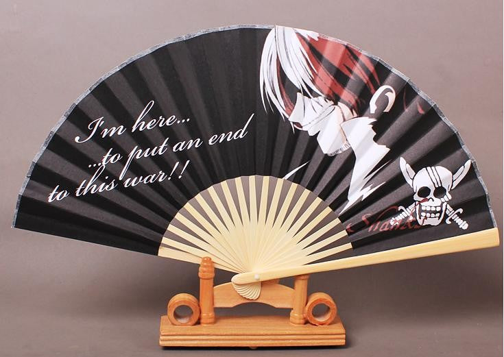 Paper Fan Crafted With Bamboo Frame