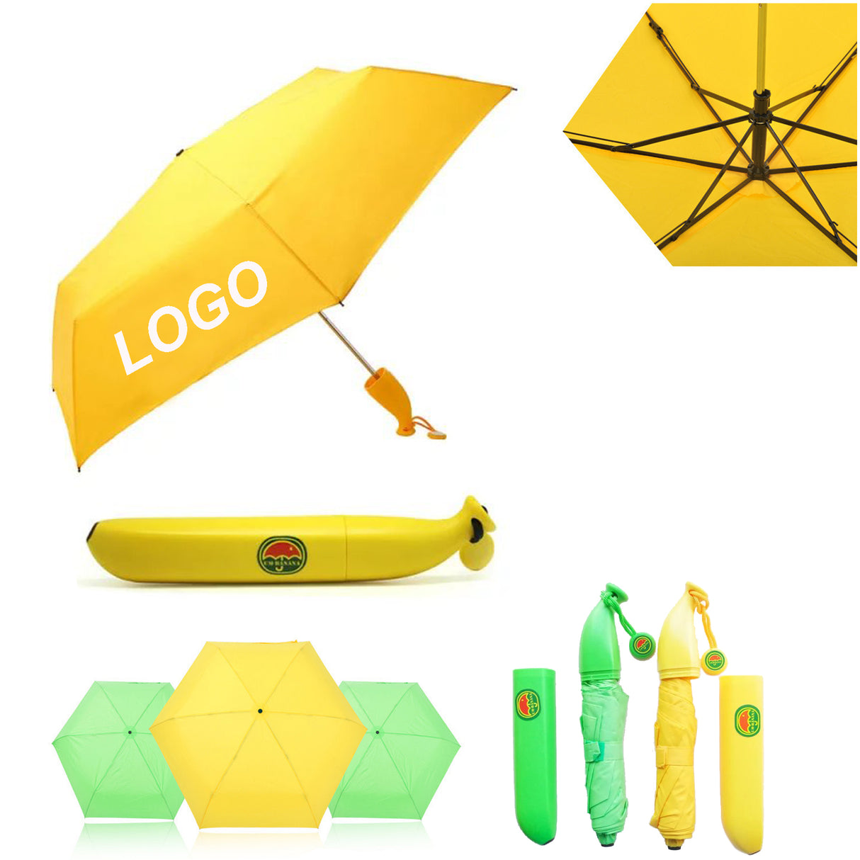 Banana Shaped Umbrella