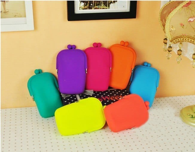 Silicone Phone Cases Coin Wallet Purses