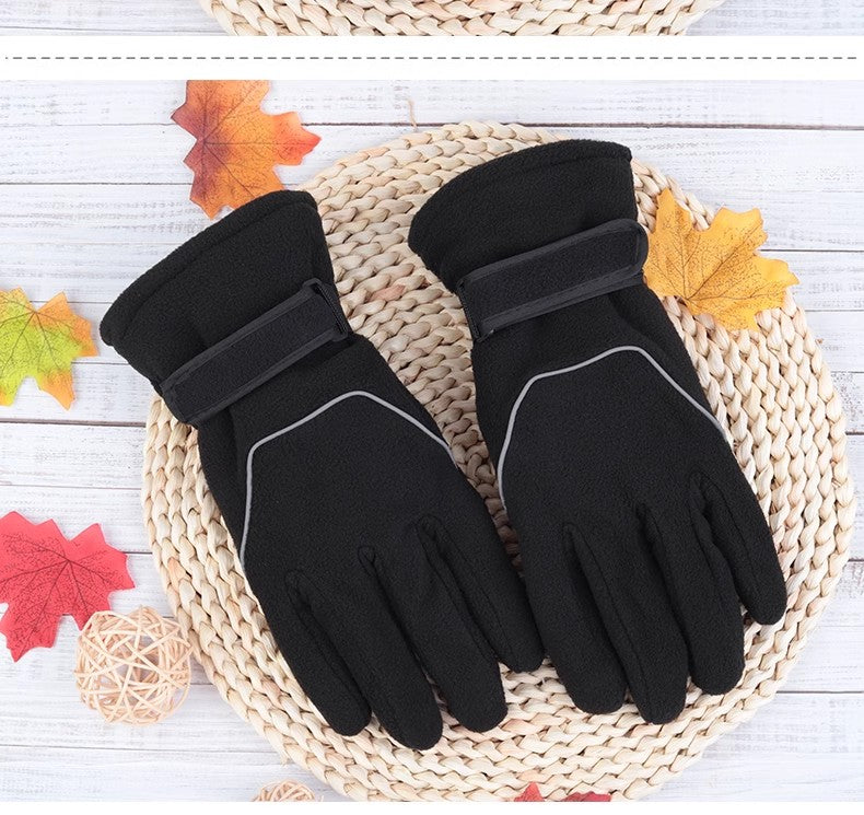 Soft Warm Fleece Sport Gloves