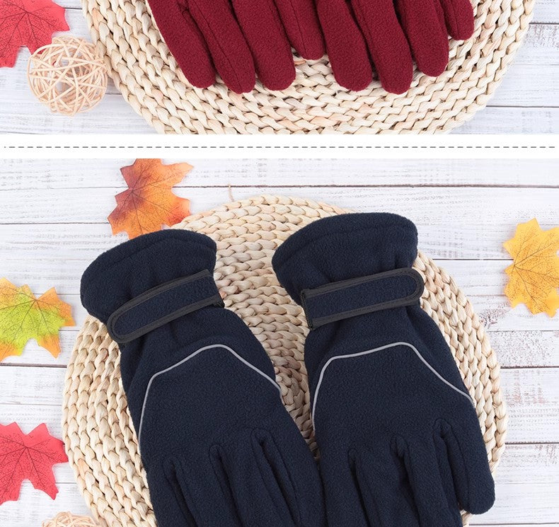 Soft Warm Fleece Sport Gloves