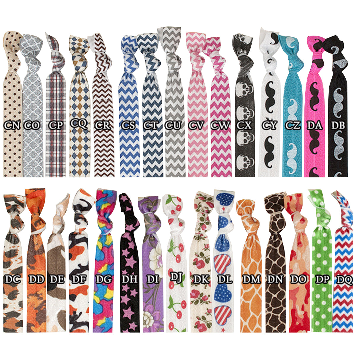 Printed Ribbon Tie Bracelet Jewelry