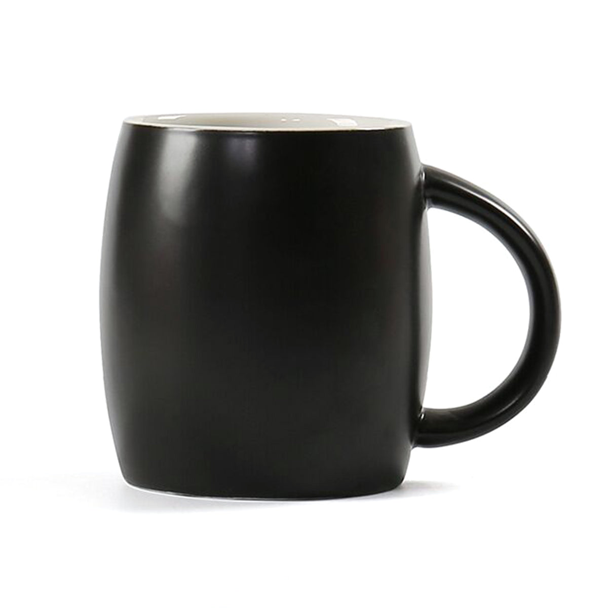 400ml Oval Shape Ceramic Coffee Mug