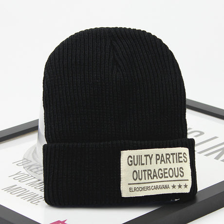 Beanie With Label Logo