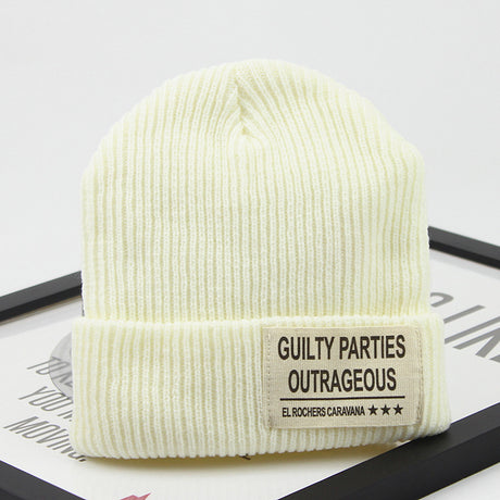 Beanie With Label Logo