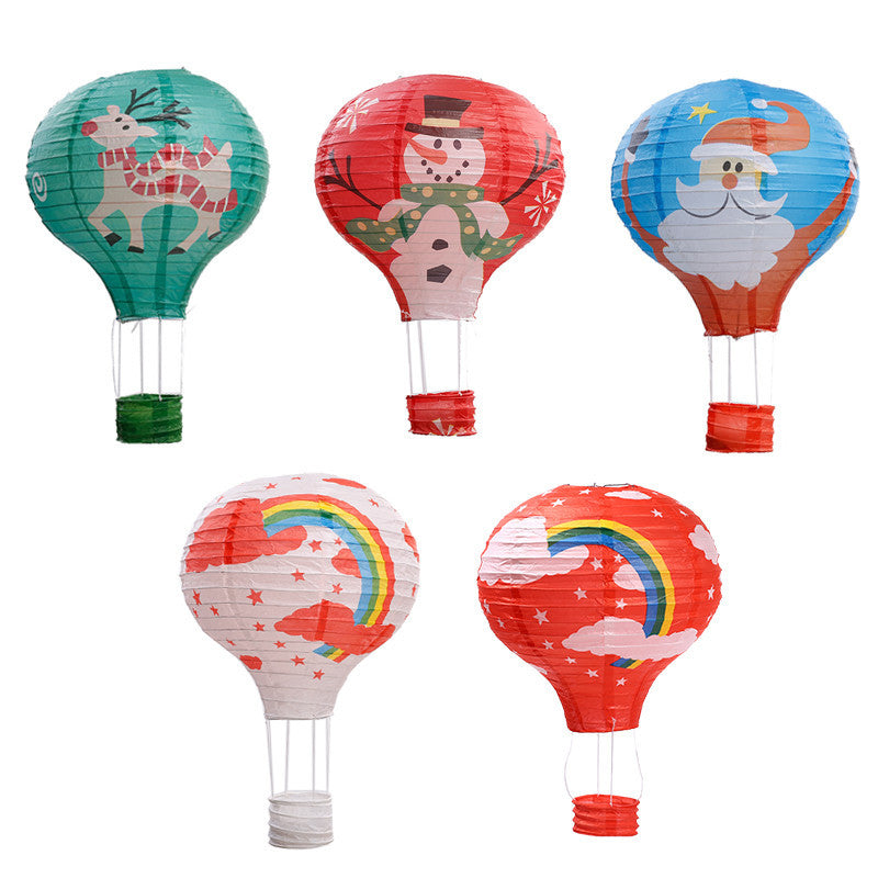 12" Paper Lantern Hot Air Balloon