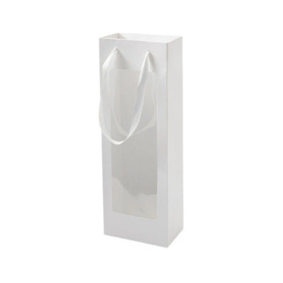 Flower Bag Paper Gift Bags With Window