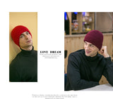 Thick Men Women Knitted Beanie Buff