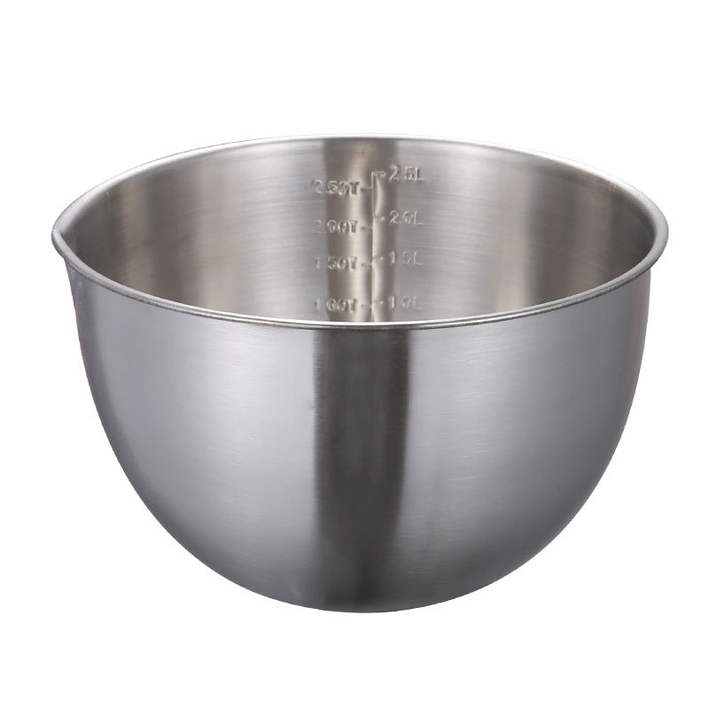 Stainless Steel Deep Beating Egg Basin