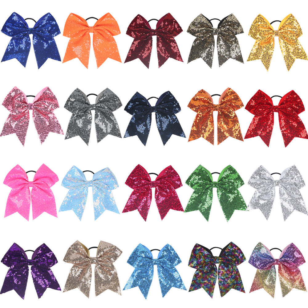 Sequins Decor Cheer Bows