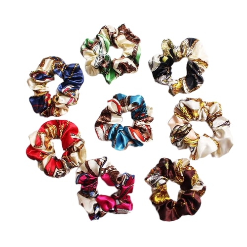 Women Girl Scrunchie Hair Tie