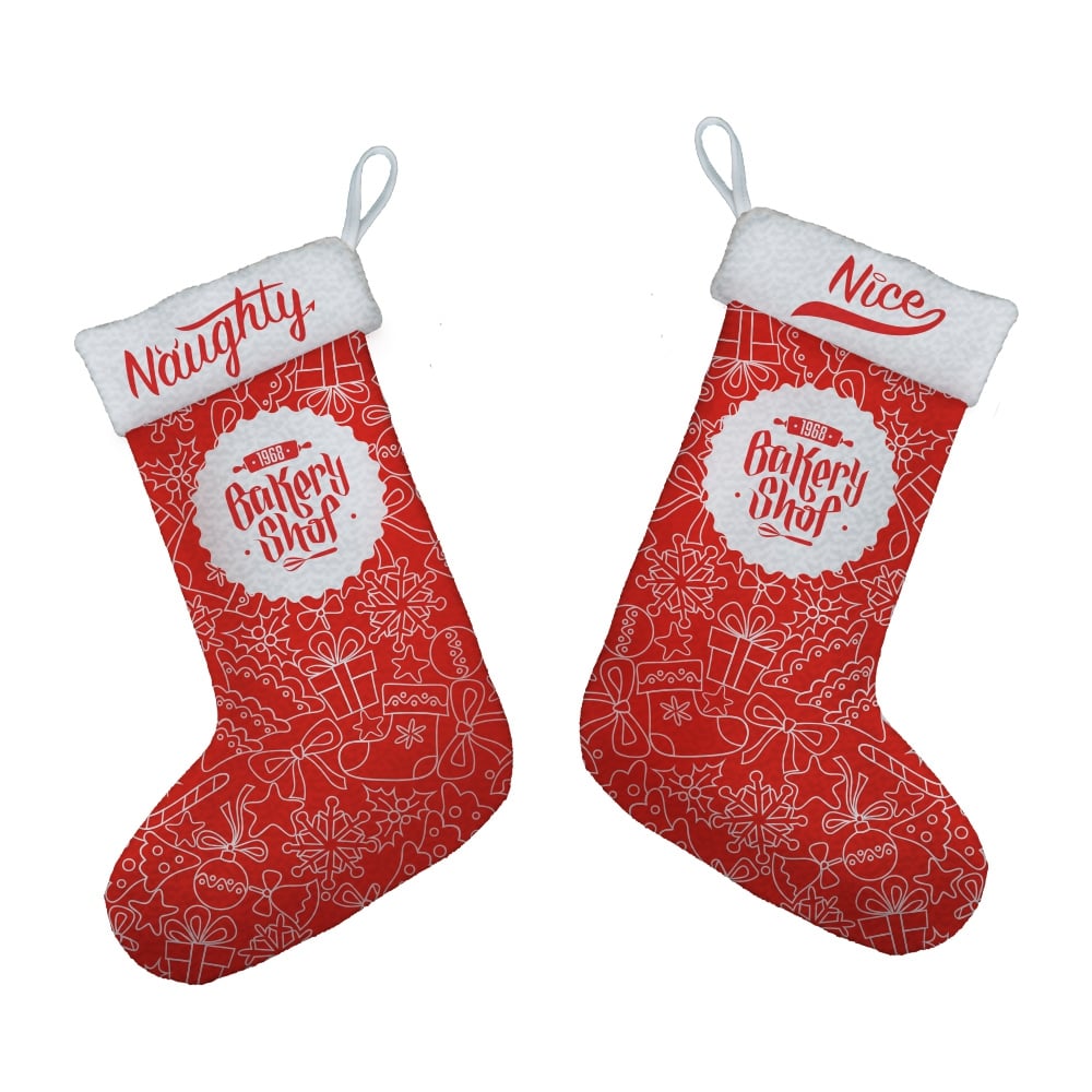 Polar Fleece Holiday Stocking