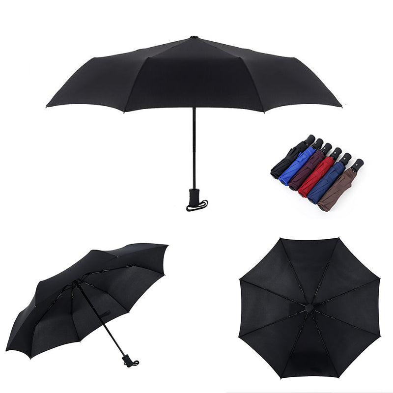 Auto-open/auto-close Folding Umbrella