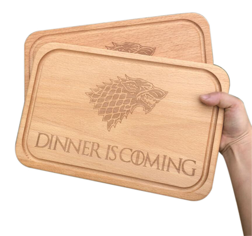 Wooden Cutting Board  - By Boat