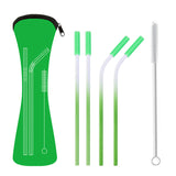 Stainless Steel Straw Set With Silicon