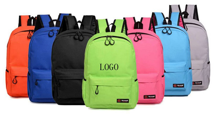 Nylon School Backpack