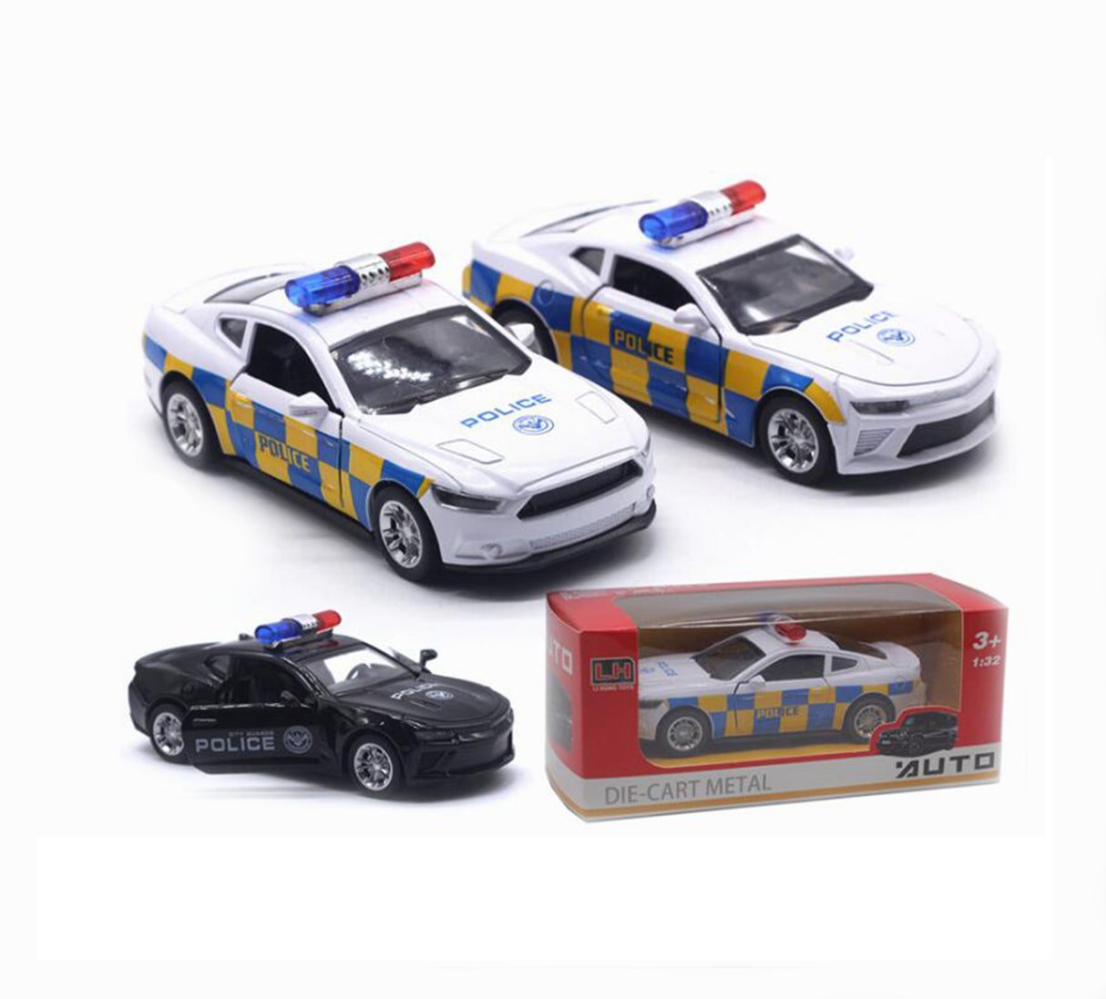 Diecast Police Car