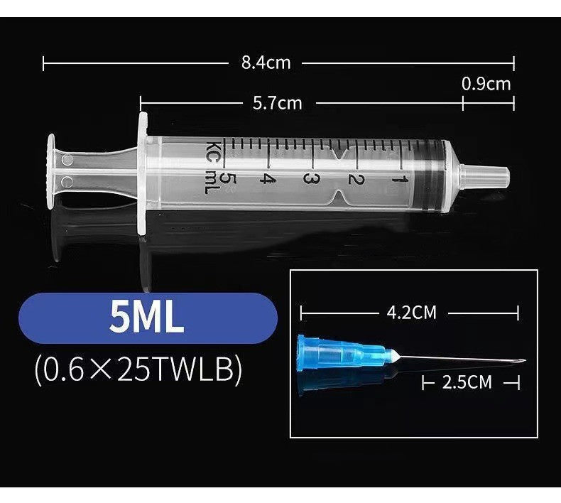 Oral Syringes With A Cap 5ml