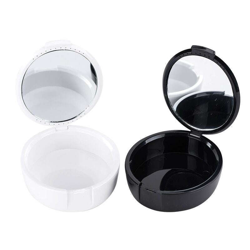 Mouth Guard Storage Box With Mirror