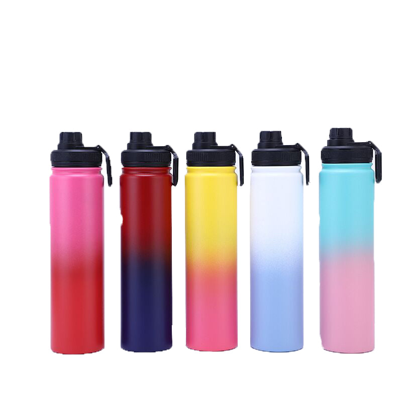 24 Oz Stainless Steel Bottle With Spout