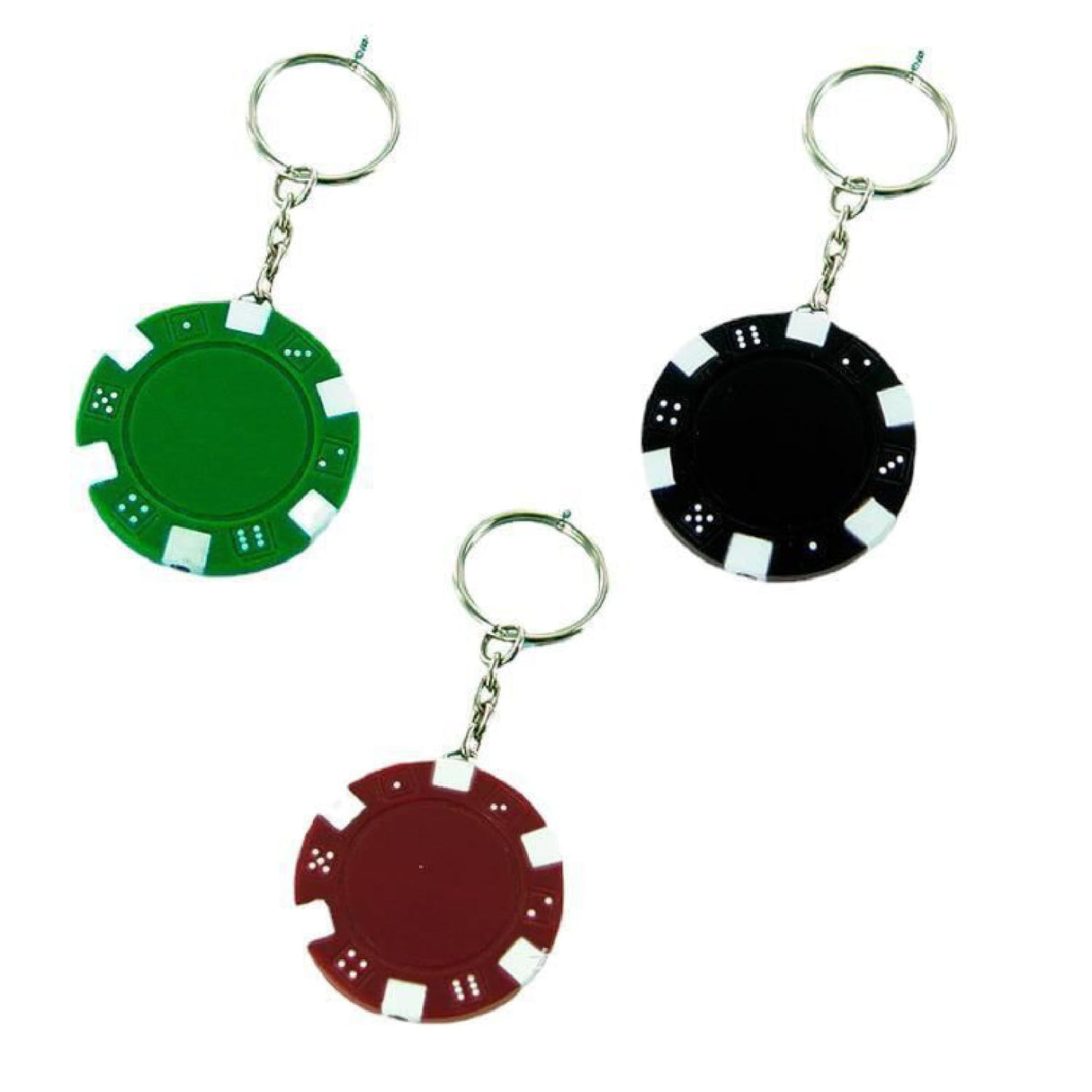 Poker Chip Keychain