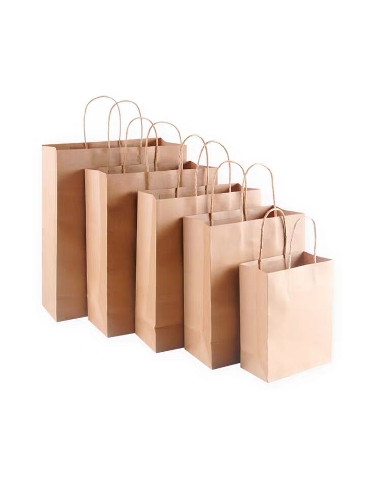 Kraft Paper Shopping Bags