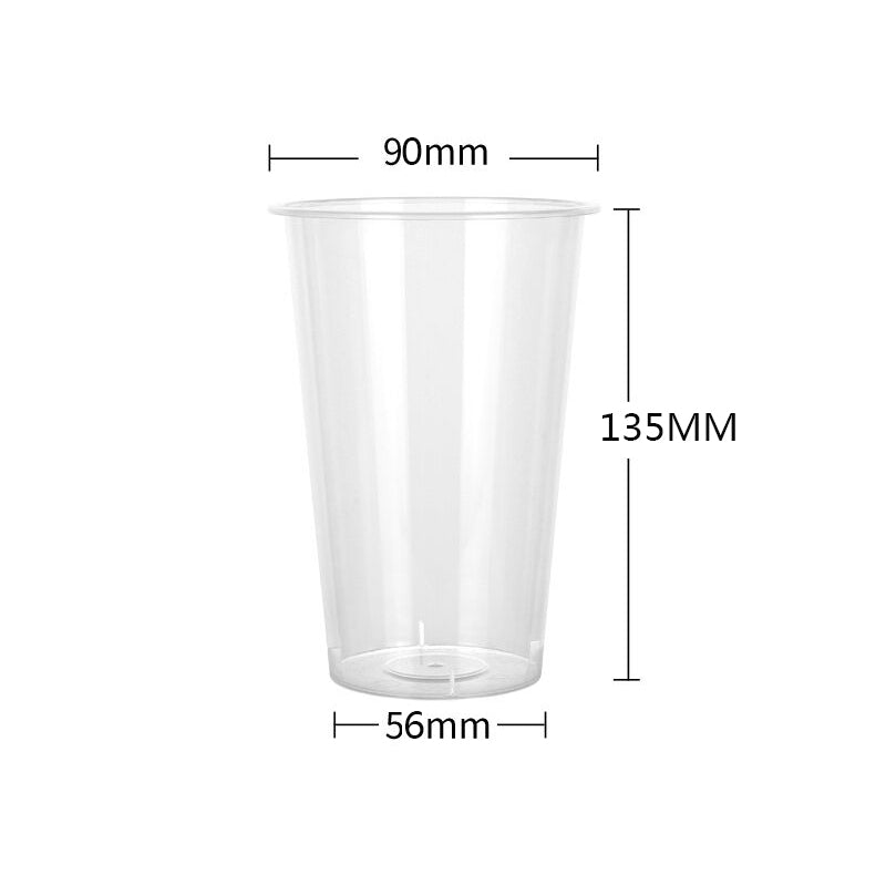 16 Ounce Clear Plastic Cups