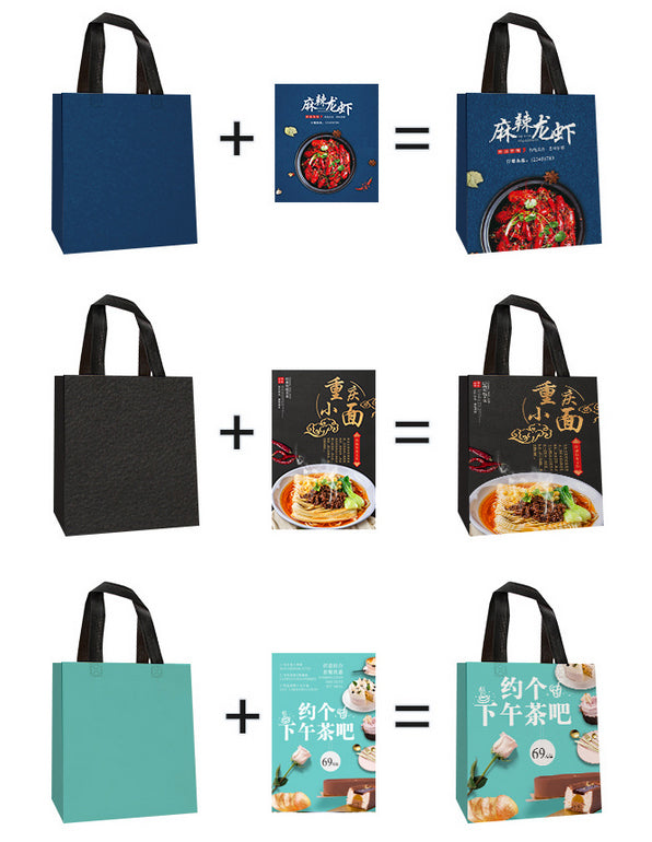 Laminated Non-woven Tote Bag