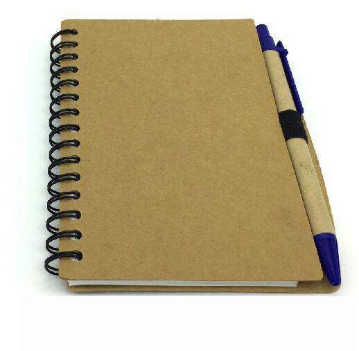 The Eco Spiral Notebook & Pen