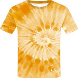 Tie-dye Youth Colorful T-shir