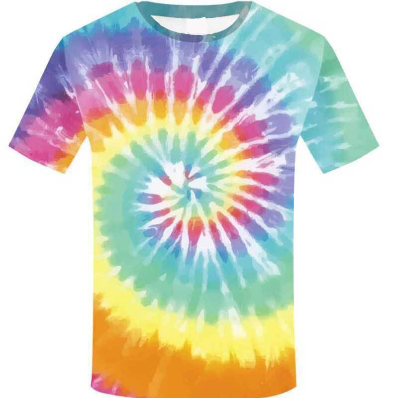 Tie-dye Youth Colorful T-shir