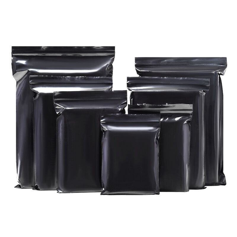 Black Self-sealing Bag- 6 X 9"