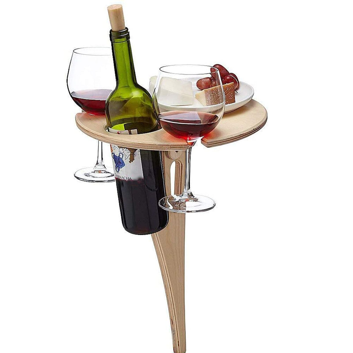 Portable Outdoor Wine Table - 10 Inches