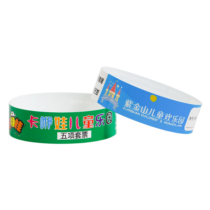 Disposable Wristband Tickets