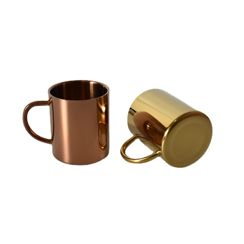 Gold Stainless Steel Mug