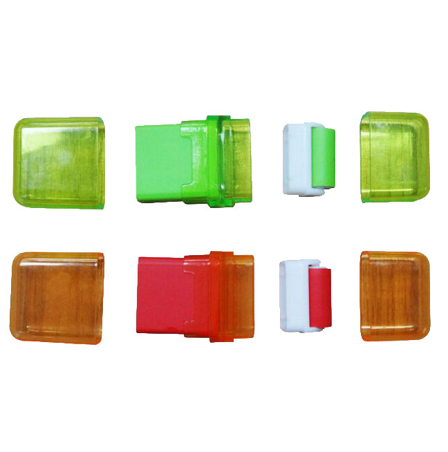 Roller Colorful Rectangle Eraser