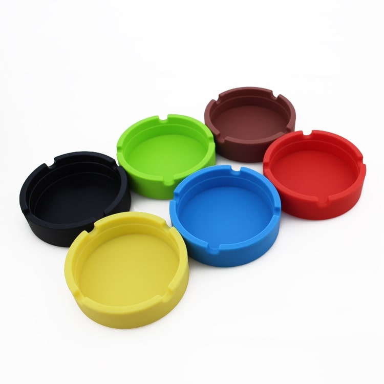 Round Silicone Ashtray